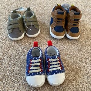 Baby Boy Shoes bundle 3-6 & 6-9 months Brand New